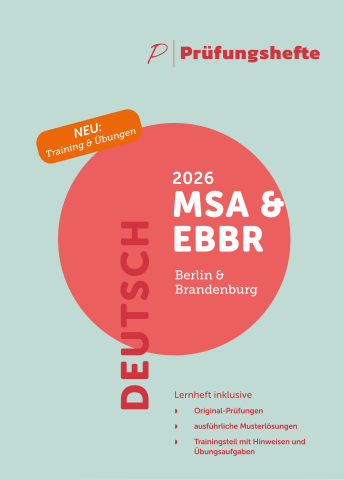 Deutsch Prüfungen - MSA/eBBR 2025