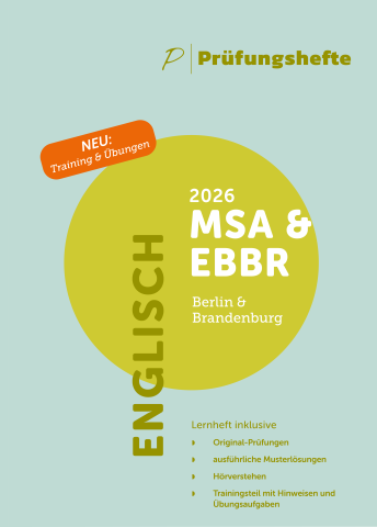 Englisch Prüfungen - MSA/eBBR 2026
